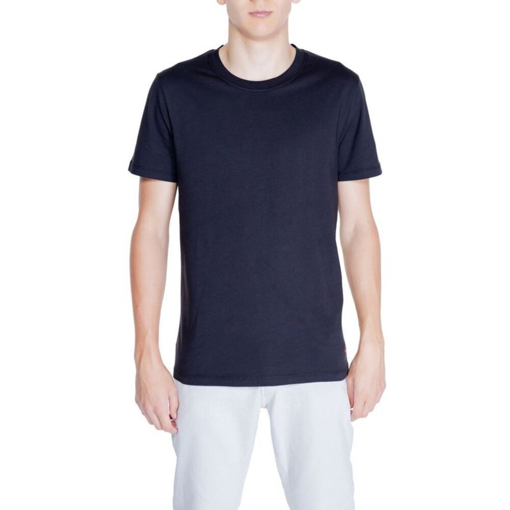Peuterey Black Cotton Men's T-Shirt